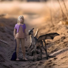 BFS   Schleich Luna Lovegood Baby Thestral 42636