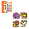 BFS Nessiworld KAL-1019-1020 Chiva, Ahşap İp Geçirme- Safari Hayvanlar