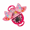 BFS  4278 Pretty Pinky 3 Katlı Pembe Çantalı Makyaj Seti -Sunman