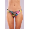 Golshan Garden Brazillian Slip, Kadın Dantelli Çiçek Baskılı Brezilyan Külot