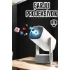 Akıllı Projeksiyon Powerbankli Taşınabilir Sinema Projektörü 4k HD Kaliteli