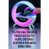 Bluetooth Hoparlör Dijital Göstergeli Wireless Şarj RGB Işıklı