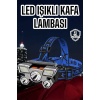 Ultra Güçlü Led Işık Şarjlı Kafa Lambası Balıkçı Lambası Kafa Feneri