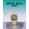 Modern Tasarımlı Akıllı Saat Kalp Atış Uyku Spor Aktivite Takip