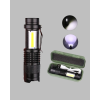 4 Modlu USB Şarjlı LED El Feneri Kamp ve Outdoor