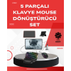 iOS Android Uyumlu Oyun Klavye Mouse Seti | Taşınabilir & Dayanıklı