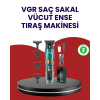 VGR V-695 Şarjlı Profesyonel Erkek Saç Sakal Tıraş Makinesi IPX7 Su Geçirmez