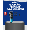 USB Type-C Şarjlı Kablosuz/Kablolu Erkek Tıraş Makinesi