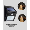 Hareket Algılamalı Solar LED Güvenlik Lambası