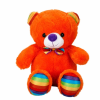 BFS   Oturan Kurdeleli Renkli Peluş Ayı 30 cm