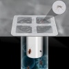 BUFFER® 10lu Banyo ve Mutfak Lavabo Koku Önleyici ve Haşere Böcek Önleyici Gider Filtresi