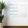 BUFFER® Haftalık Planlayıcı Manyetik Duvar Stickerı Takvim 56 cm x 70 cm