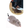 BUFFER® Kurmalı Kedi Eğitim Oyuncağı Tüylü Peluş Fare Yakalama İnteraktif Sevimli Eğlenceli Oyuncak