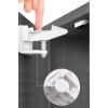 BUFFER® Bebek Çocuk Güvenliği Korumalı Yapışkan Çekmece ve Dolap İçin Tutucu Gizli Güvenlik Kilidi