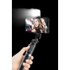 BUFFER® Kendiliğinden Işıklı Masaüstü Tripod Olabilen Telefon Tutuculu Kablosuz Kumandalı Selfie Çubuğu