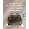 Bluetooth Bağlantılı Taşınabilir Hoparlör – FM/AM Radyo Özellikli, Şarj Edilebilir Batarya, 1 kg