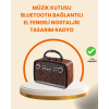 Bluetooth Hoparlör – Kablosuz Bağlantı, Geniş Ses Alanı, Radyo Destekli, Hafif ve Taşınabilir