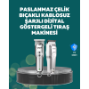 Profesyonel Saç ve Sakal Kesme Makinesi – Şarjlı, Sessiz Motor, Ayarlanabilir Tarak