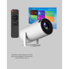 Full HD 4K Destekli Akıllı Projeksiyon – 130 inç Ekran, Uzun Ömürlü Ampul ve Çoklu Giriş