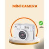 Kompakt Mini Kamera Retro Tasarım 128GB Hafıza 1080P Video