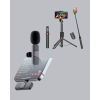 NPL2S TRİPOT +K11 YAKA MİKROFONU SET