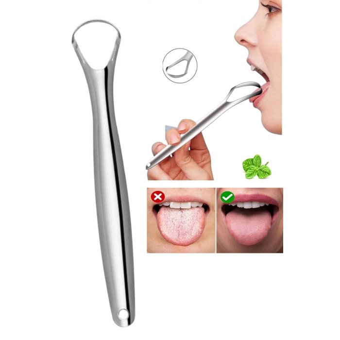 Paslanmaz Çelik Dil Temizleyici