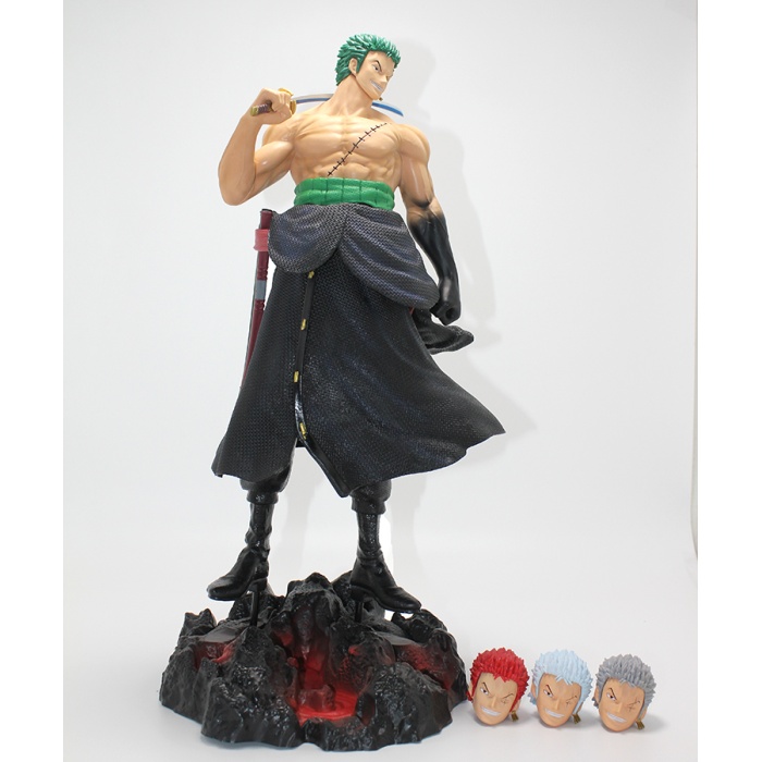 Anime One Piece Roronoa Zoro Figürü 50 Cm