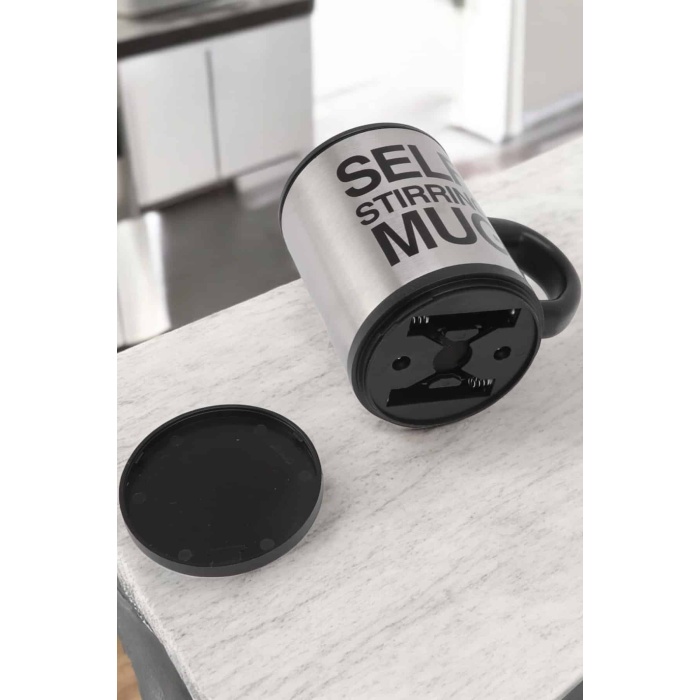 Mikser Kupa Yazılı Mug Bardak Karıştırma Özelliği