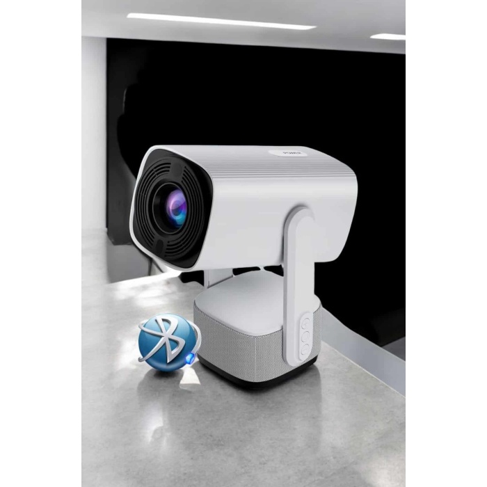 Taşınabilir Sinema Oyun Projektörü Akıllı Projeksiyon Android 11