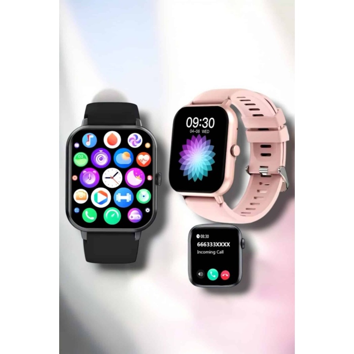 Akıllı Saat iOS ve Android ile Uyumlu Şık ve Çok Fonksiyonlu