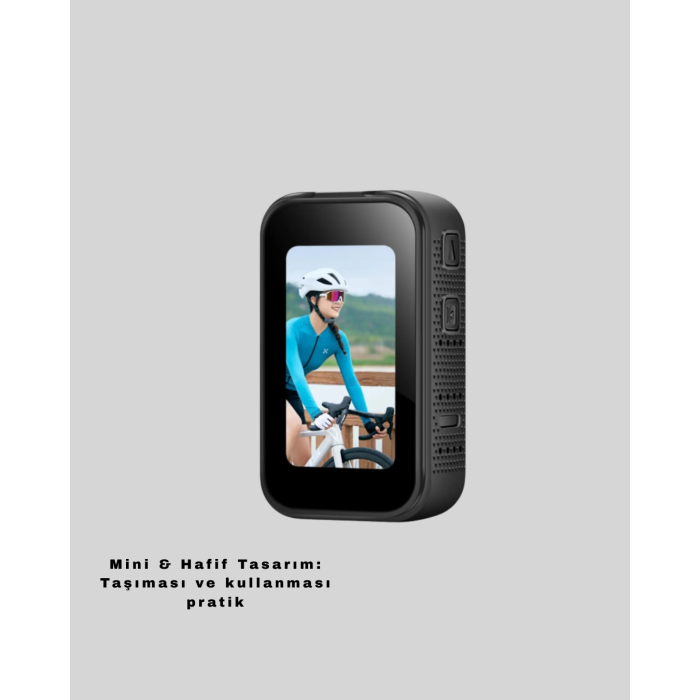 Vlog ve Sosyal Medya Çekimleri İçin Kompakt Taşınabilir Kamera