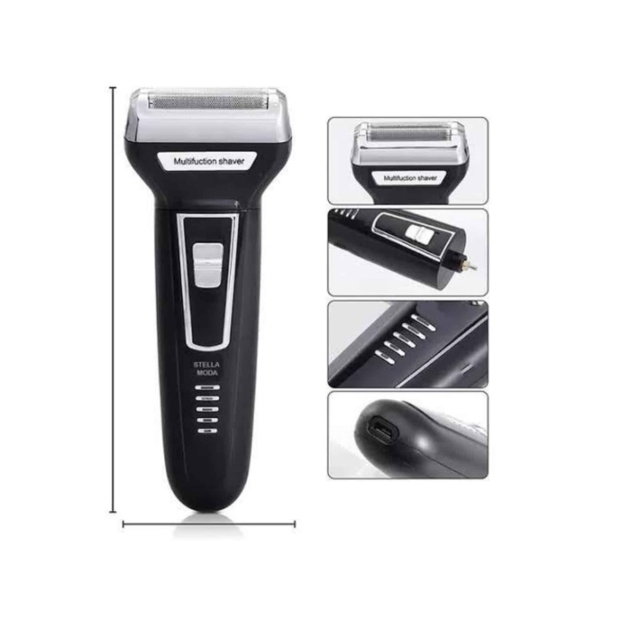 3lü Set Saç Sakal Kesme Traş Makinesi Burun Kılı Alma Tıraş Makinesi