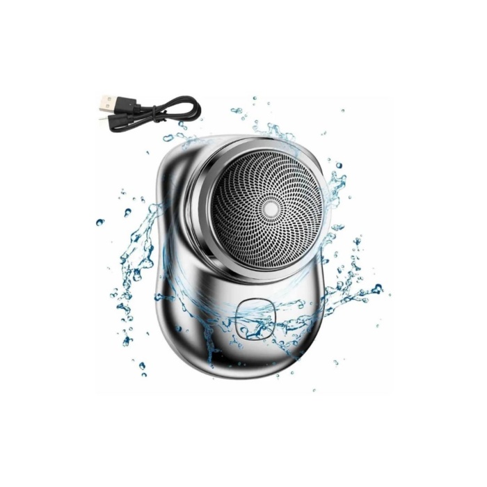 Mini Sıfır Sakal Yanak Tıraş Makinesi USB Şarjlı Sıfır Sakal Taşınabilir Korumalı