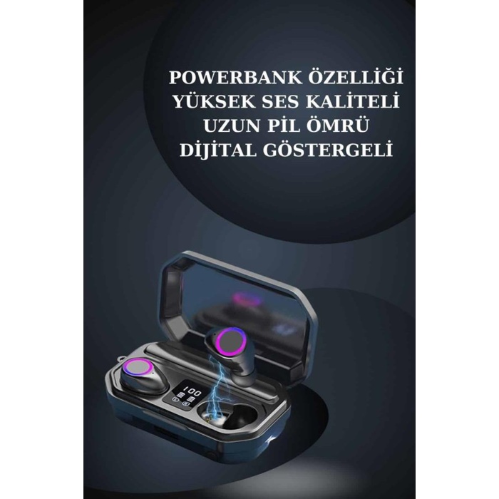 Yeni Nesil Kampanyası Bluetooth Bağlantılı Akıllı Saat ve Kablosuz Kulaklık Dijital Göstergeli