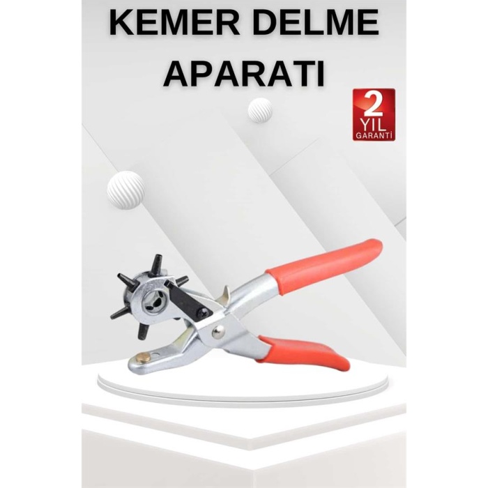 Kemer Delme Makinesi Aleti Kemer Delme Pensi Kumaş Kemer Ayakkabı Deri