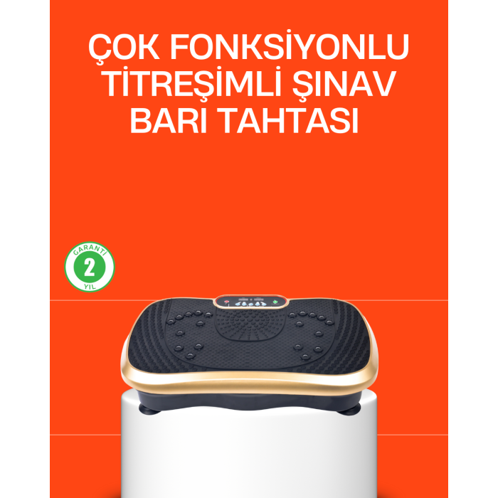 Vücut Şekillendirmeye Yardımcı Titreşimli Spor Platformu