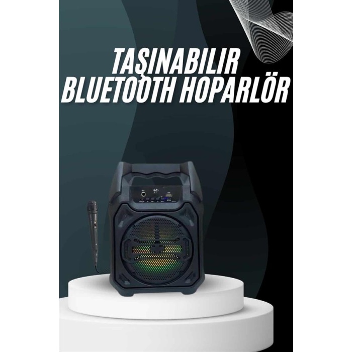 Yeni Nesil Bluetooth Hoparlör USB TF Kart Girişli Çoklu Bağlantı