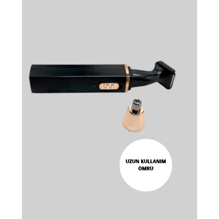 USB Şarjlı Sessiz Burun ve Kulak Kılı Temizleme Cihazı