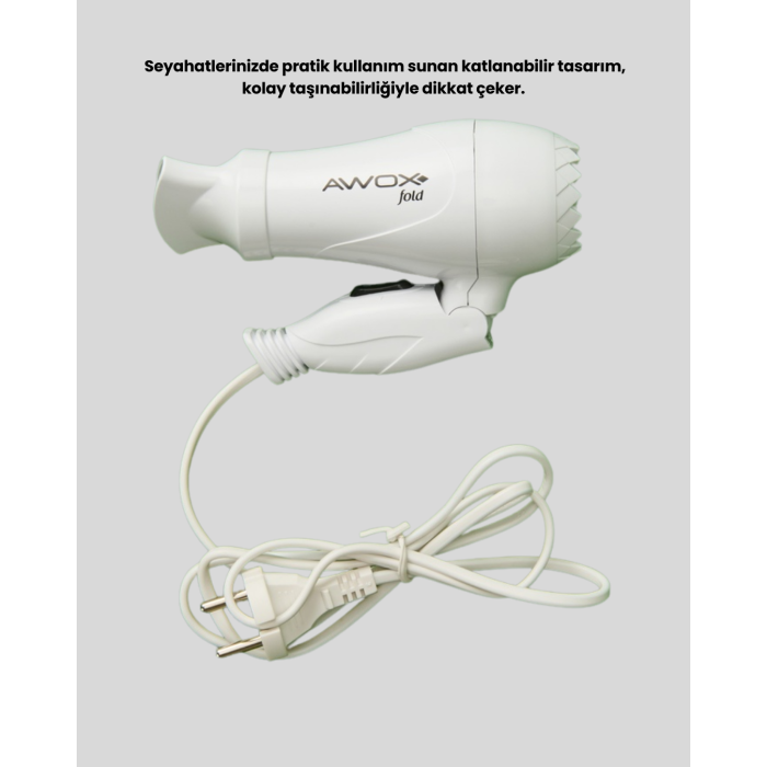 AWOX MİNİ FÖN BEYAZ