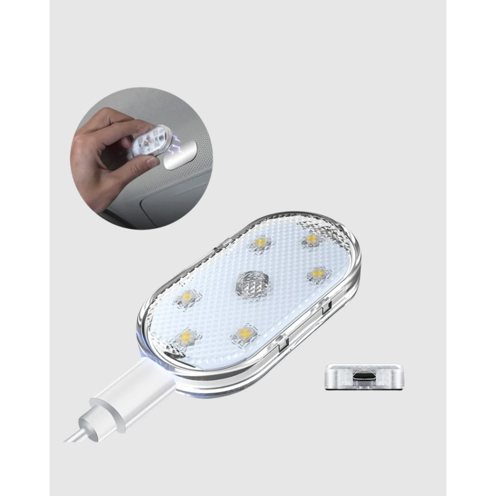 Manyetik Montajlı Araba İçi Ambiyans Işıkları – Kablosuz ve Şık Tasarım