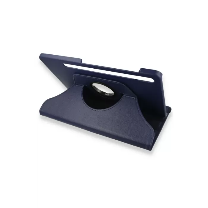 Newface Samsung Galaxy X800 Tab S8 Plus 12.4 Kılıf 360 Tablet Deri Kılıf - Lacivert