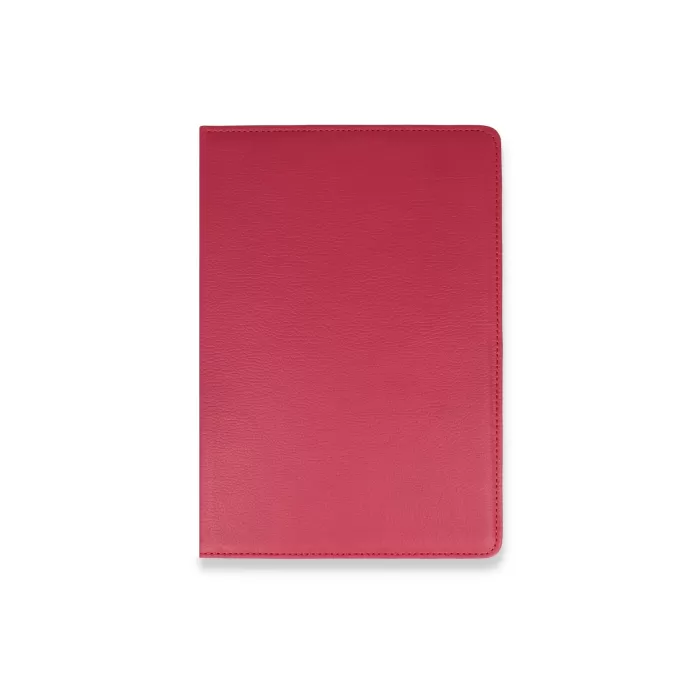 Newface Samsung Galaxy X800 Tab S8 Plus 12.4 Kılıf 360 Tablet Deri Kılıf - Pembe