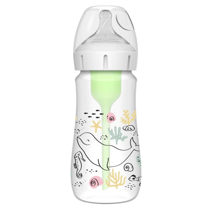 Geniş Ağız PP Antikolik Options Biberon  270 ml Kız