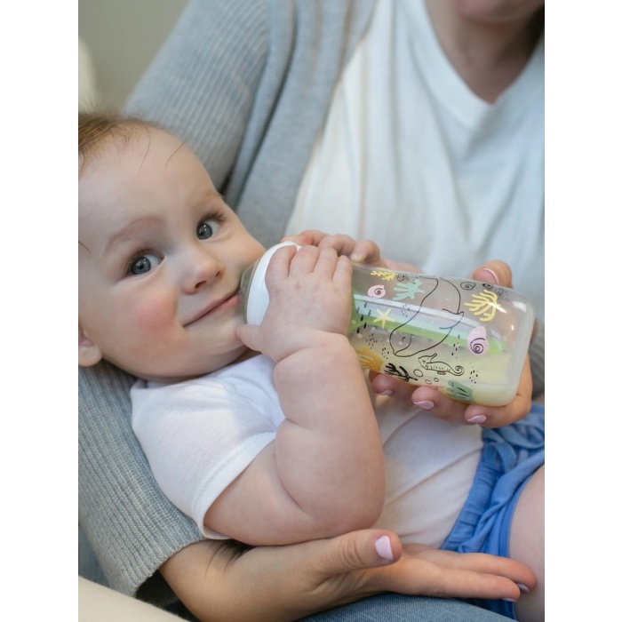 Geniş Ağız PP Antikolik Options Biberon  270 ml Kız