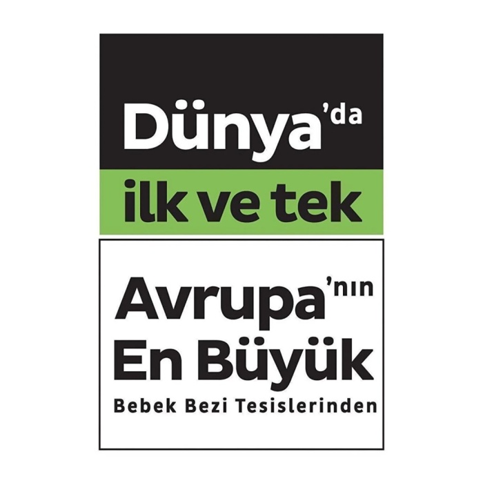 Bio Natural Bebek Bezi Fırsat Paketi 1 Beden 2-5 Kg 50 Adet