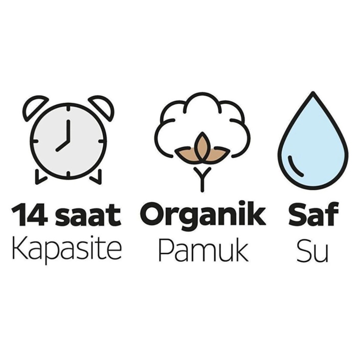 Bio Natural Bebek Bezi Fırsat Paketi 2 Beden 3-6 Kg 48 Adet