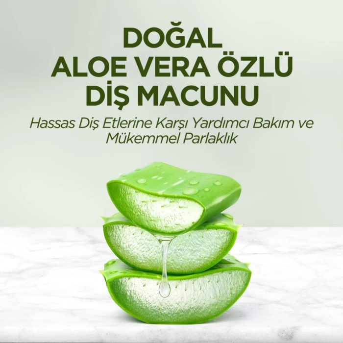 Doğal Diş Macunu 90 Gr Aloe Vera