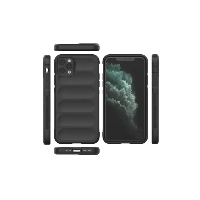 Newface iPhone 11 Pro Kılıf Optimum Silikon - Siyah