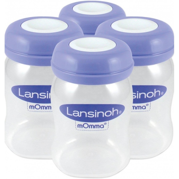 Anne Sütü Saklama Kabı 4Lü