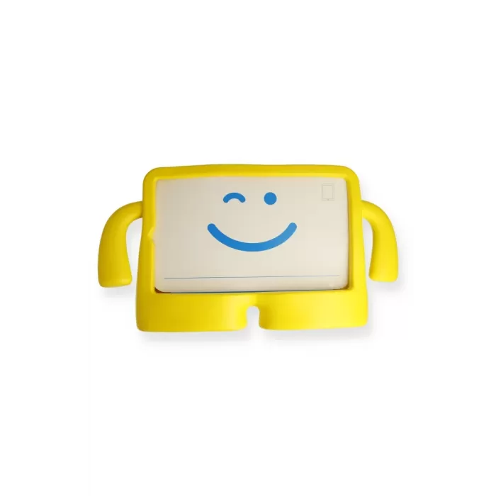 Newface Samsung Galaxy T500 Tab A7 10.4 Kılıf Karakter Tablet Silikon - Sarı